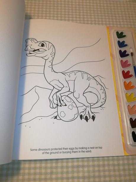 Dinosaurs prehistoric pals poster paint nau21, 