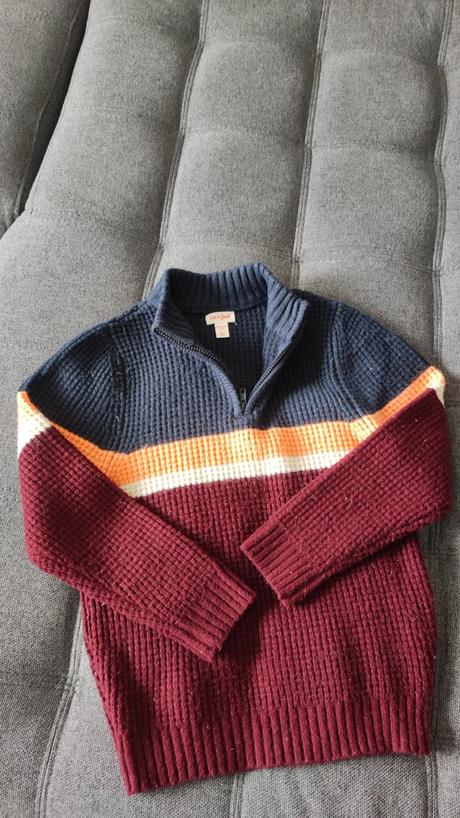 Pulover hrubší na zimu v 140, 140