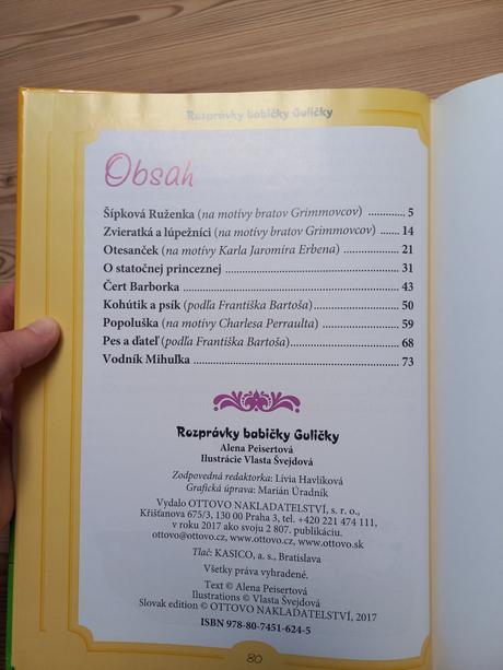 Rozpravky babicky gulicky - top stav, 