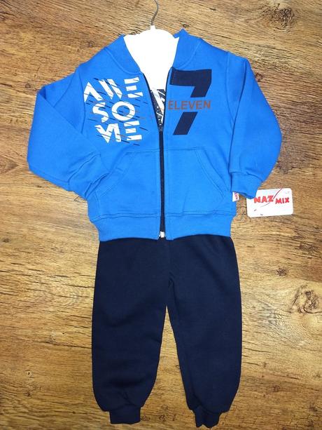 Mikina na zips, 92 / 98 / 104