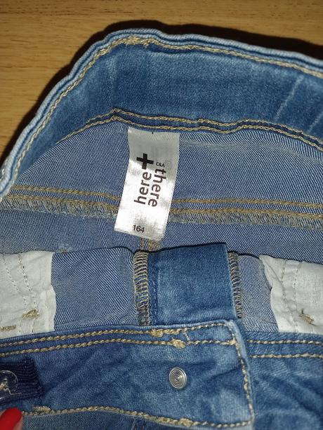 Riflove šortky, c&a,164