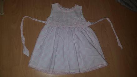 Ružové šatky na vel.6-9 mes, john lewis,74