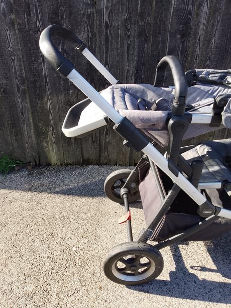 Sportovy kocik thule sleek + surodenecky /dvojicky, thule,thule sleek