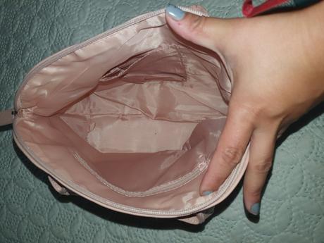 Kabelka staro ruzovej farby,nova,