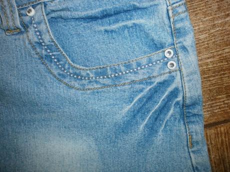 Riflová sukňa-č.42/44, 43