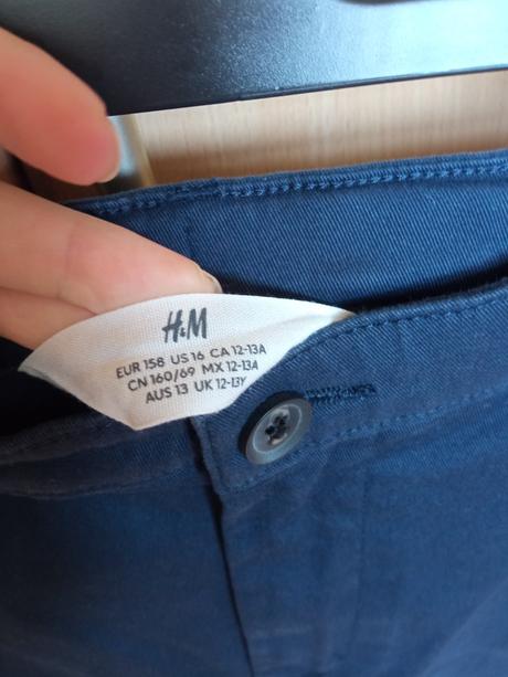 Chlapčenské nohavice, h&m,158