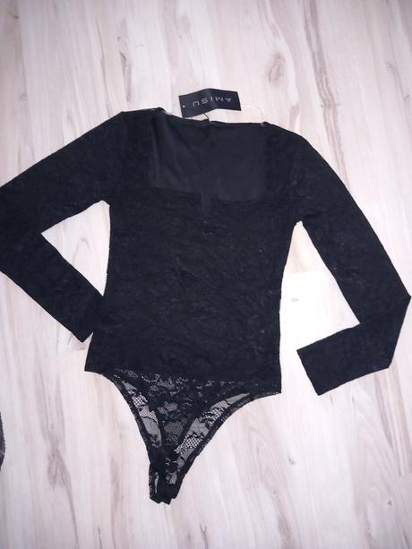 Elastické čipkované body, amisu,m / xl