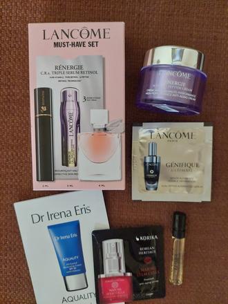 Lancome sada,gucci flora,