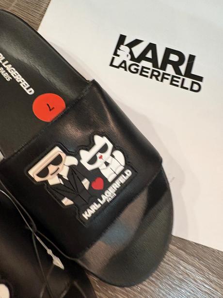 Karl lagerfeld nové dámske šlapky č.38, karl lagerfeld,38
