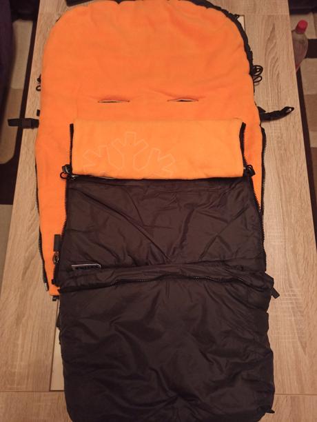 Fusaky do kočíka pre dvojičky, emitex