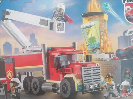 Lego hasiči, hasičská stanica, 