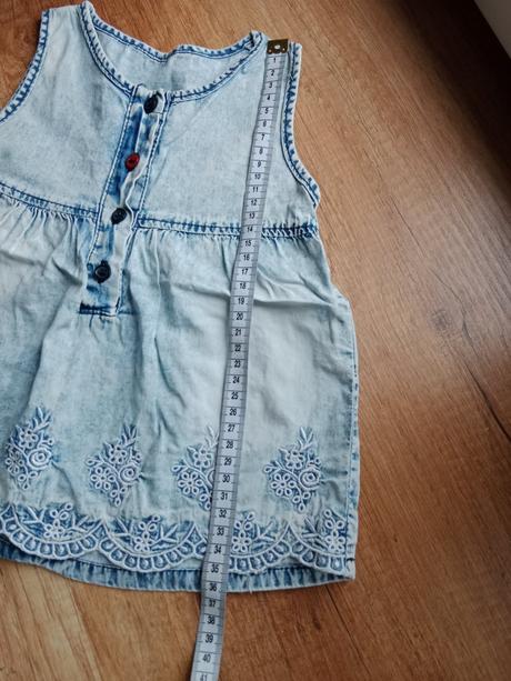 Letné šaty s nohavičkami, f&f,74