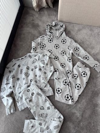 2x tepláková súprava h&m 134/140, h&m,140