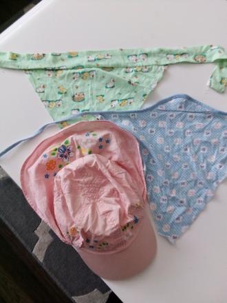 Balíček letných šatiek a siltovka, 68–80