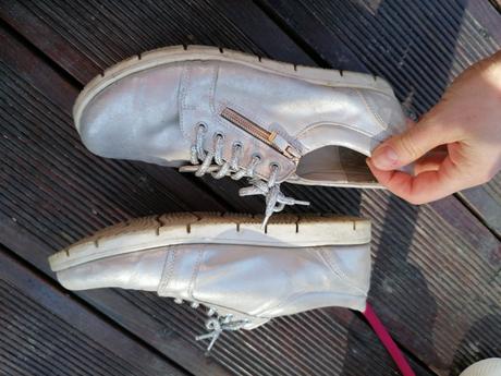 Strieborné tenisky, 38