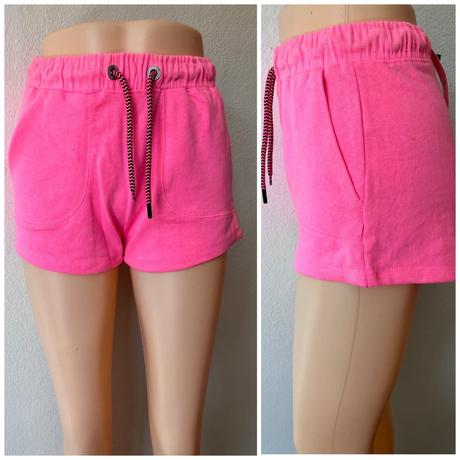 Dámske teplákové šortky ružové bershka (26), bershka,s