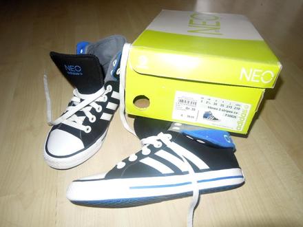 Adidas kotníkové plátenky - nové, adidas,34