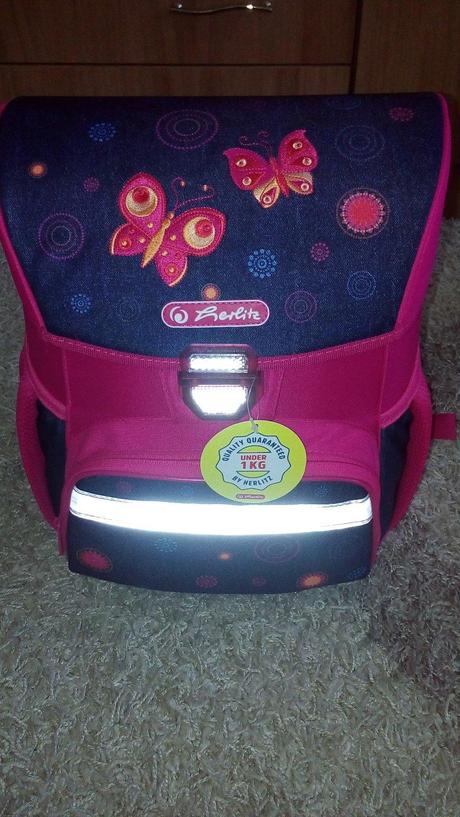 Školská taška/aktovka+pršiplášť topgal zdarma,