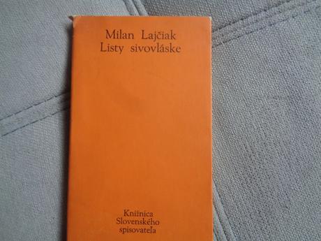 Predám knihu básní listy sivovláske, 