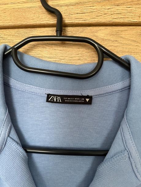 Zara polo predĺžené tričko, zara,m