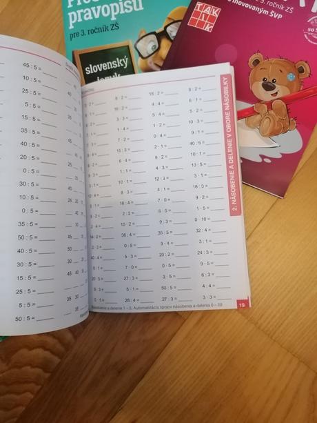 Knihy pre 3. ricnik, 