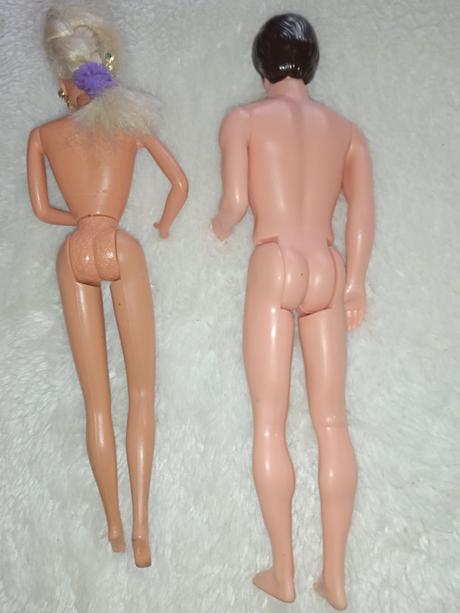 Mattel barbie 1966 a ken 1968, 