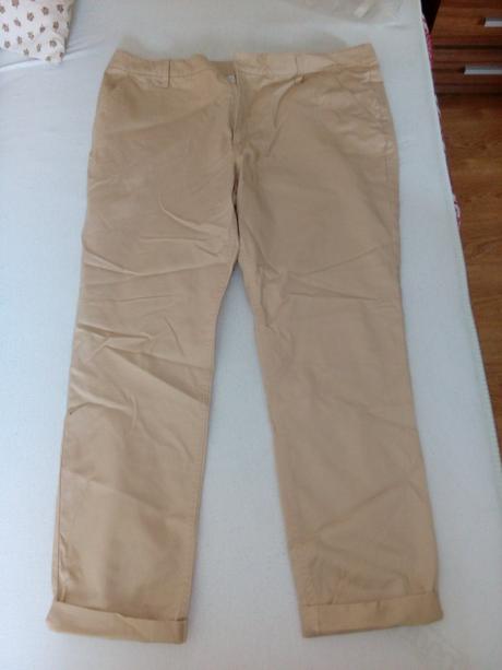 Béžové nohavice, bonprix,46 / 48