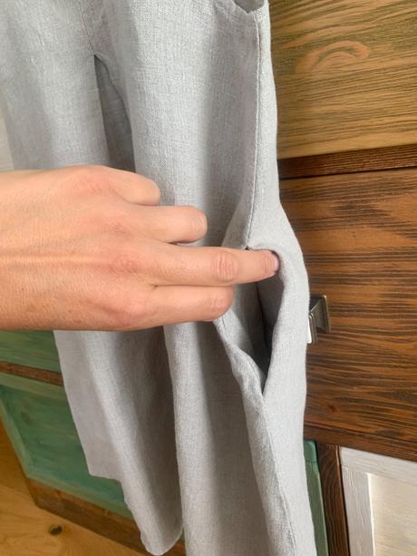 Ľanové šaty sidumilu 98, 98