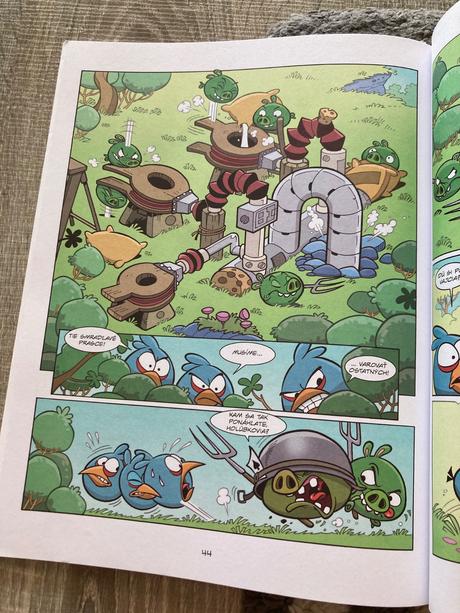 Komiks angry birds 5 dobrodružstiev,