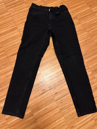 Chlapčenské slim fit rifle, h&m,146