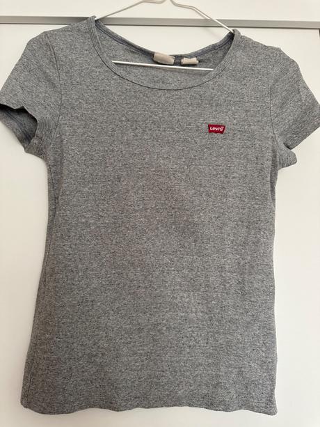 Sivé tričko levis, levis,s
