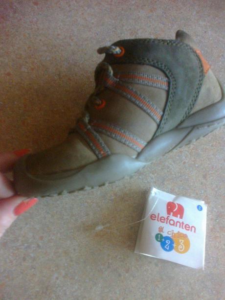 Detske kožené topanky elefanten, elefanten,23