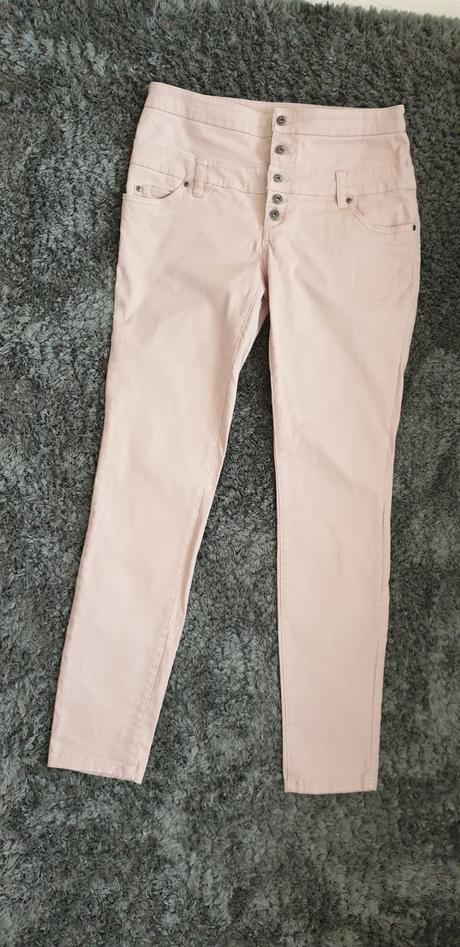 Nohavice s vysokým pásom č.38, bonprix,38