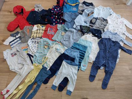 Velky balik oblecenia pre chlapcov 74, 68–80