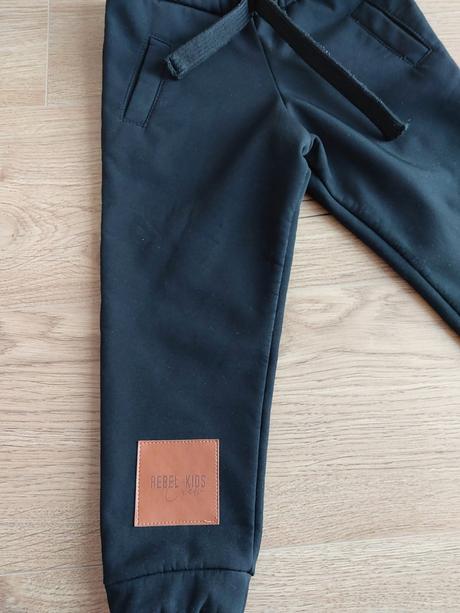 Softshellove nohavice, rebel kids,92
