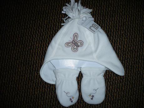 Čiapka s rukavičkami, mothercare,74