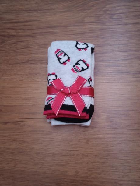 2x ponožky tučniaky 35/36, 35