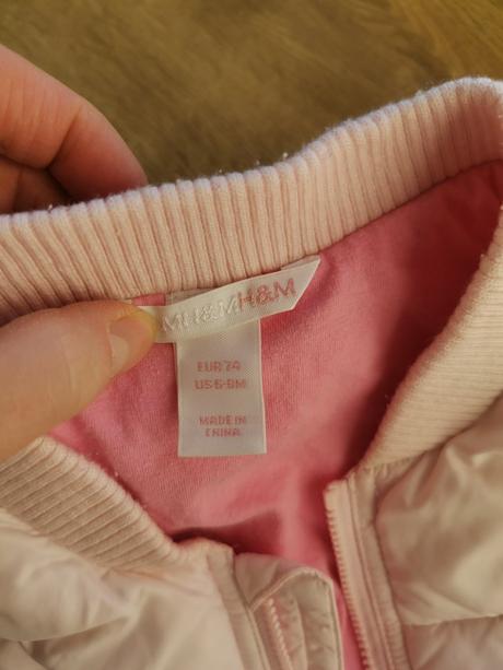 Teplucka vesticka, h&m,74