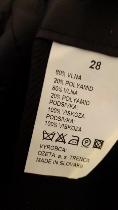 Kabát zn. ozeta, 52