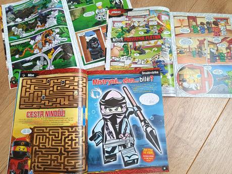 Casopisy lego ninjago 2019,