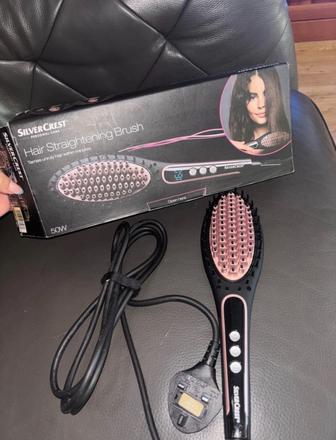 Silvercrest hair straightening brush,