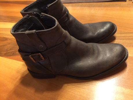 Kožene  čizmy, deichmann,38