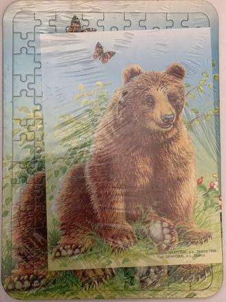 Puzzle medveď 117ks,