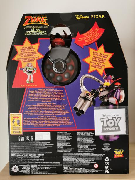 Zurg toy story interactive talking action figure,