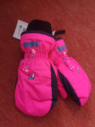 Reusch dievčenské zimné rukavice veľkosť 4-5 rokov, 104 / 110