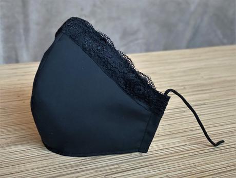 2 vrstvové bavlnené rúška s gumičkou, 