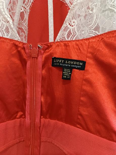 Ružové šaty s čipkou, zn. lipsy london, lipsy london,s