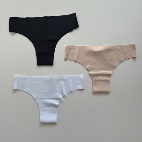 Dámske bezšvové nohavičky brazilky, l / m / xl