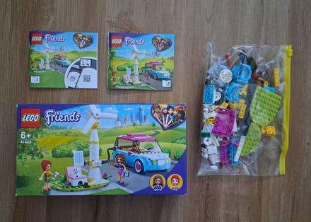 Lego friends "olivia a jej elektromobil", 