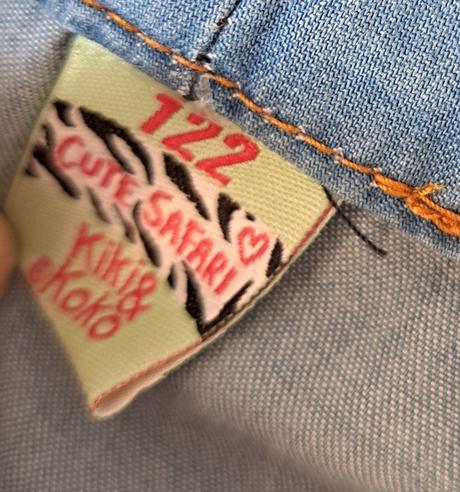 Riflove šaty, kik,122